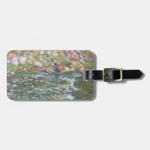 Étiquette À Bagage Rapids sur la Petite Creuse - Monet