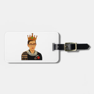 Étiquette À Bagage RBG I, dissidence Ruth Bader Ginsburg