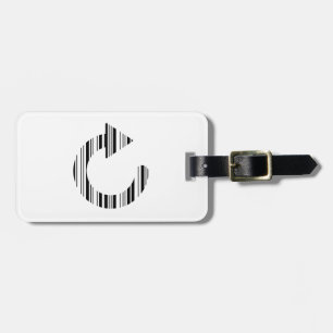 Étiquette À Bagage RECHARGER L'ICÔNE CODE BARRE Modèle de code-barres