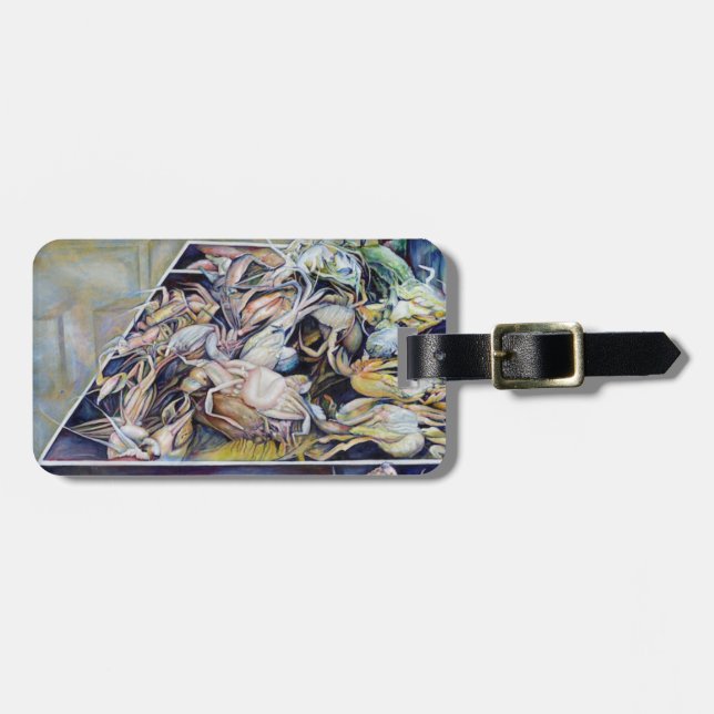 Étiquette À Bagage Réfléchir hors de la boîte (Devant horizontal)