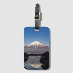 Étiquette À Bagage Réflexion du lac Fuji