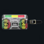 Étiquette À Bagage reggae de boombox<br><div class="desc"></div>