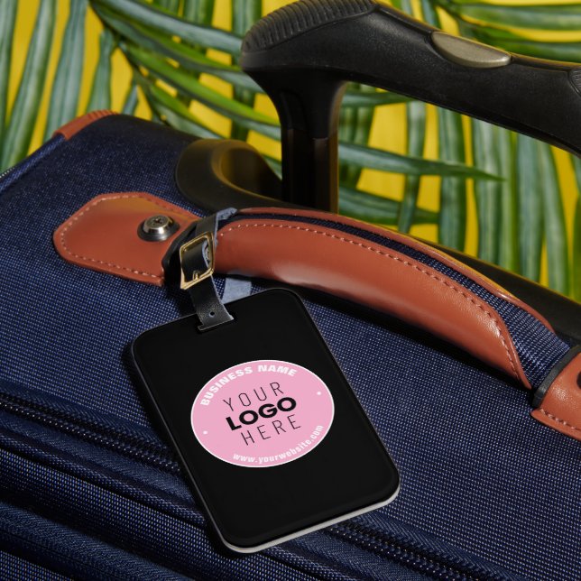 Étiquette À Bagage Remplacement de logo facile & Texte modifiable | R (Insitu Rectoal 1)