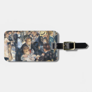 Étiquette À Bagage Renoir Danse au Moulin de la Galette Vintage