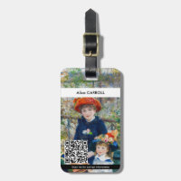 Renoir - Deux soeurs sur la terrasse - QR Code