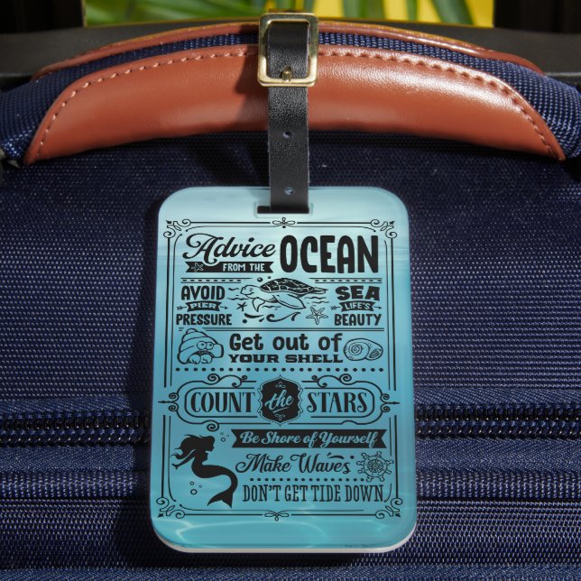 Étiquette À Bagage Réponses De La Mer (Insitu Rectoal 2)