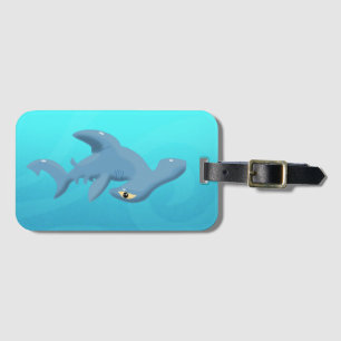 Étiquette À Bagage requin marteau