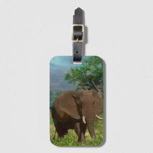 Étiquette À Bagage "Résistance sereine : Le Graissage des éléphants B