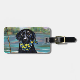 Étiquette À Bagage Retriever du Labrador