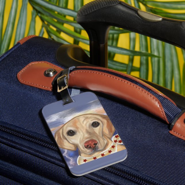 Étiquette À Bagage Retriever du Labrador (Insitu Rectoal 1)