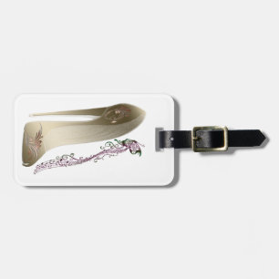 Étiquette À Bagage Rhapsodie dans l'art stylet de chaussure d'or