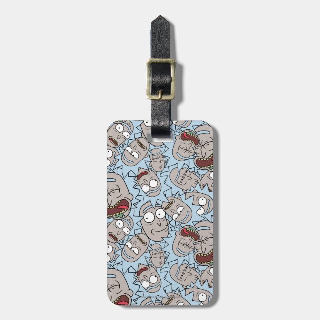 Étiquette À Bagage RICK ET MORTY™| Rick's Moods (Devant Vertical)