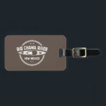 Étiquette À Bagage Rio Chama River Nouveau Mexique Kayak<br><div class="desc">La rivière Rio Chama au Nouveau-Mexique,  un affluent majeur du Rio Grande,  traverse la zone sauvage du canyon de la rivière Chama - un canyon en grès multicolore dont les murs s'élèvent à 400 mètres au-dessus de la rivière en aval.</div>