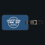 Étiquette À Bagage Rivière Cossatot Arkansas Kayak<br><div class="desc">La rivière Cossatot est une rivière de 130 km de long dans les comtés de Howard,  Polk et Sevier dans l'Arkansas qui traverse la forêt nationale d'Ouachita et se jette dans le lac Gillham.</div>