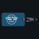 Étiquette À Bagage Rivière Kern Californie Kayak<br><div class="desc">Alimentée par la fonte des neiges près du mont Whitney,  la rivière Kern traverse 265 km de canyons pittoresques à travers les majestueuses montagnes de la Sierra Nevada et offre d'innombrables possibilités de kayak,  de canoë,  de paddleboard,  de tubing et de rafting.</div>
