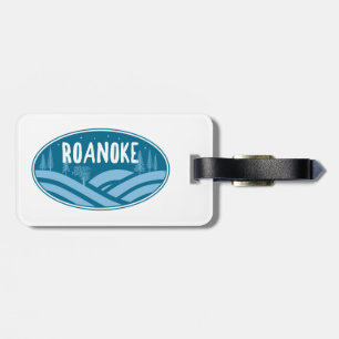 Étiquette À Bagage Roanoke Virginia Extérieur