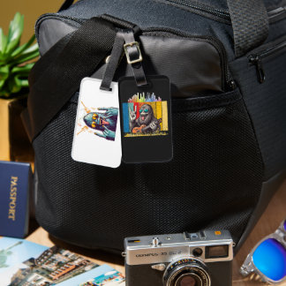 Étiquette À Bagage Rock Out with the Groove Gorilla – Retro Music Lov