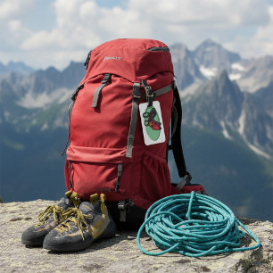 Étiquette À Bagage Rollercoaster Thème Park Ride