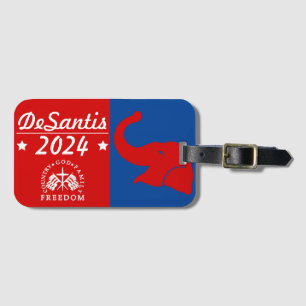 Étiquette À Bagage Ron DeSantis Pour Président 2024