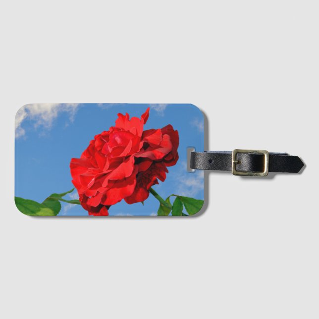 Étiquette À Bagage Rosa Don Juan avec le ciel bleu (Devant Horizontal)