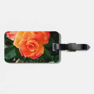 Étiquette À Bagage Rose orange