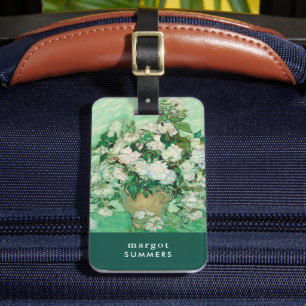 Étiquette À Bagage Roses Vincent van Gogh