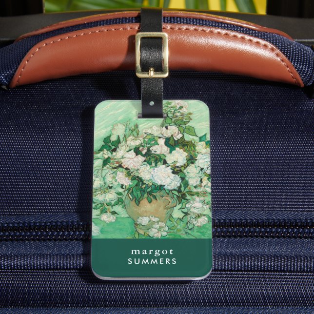 Étiquette À Bagage Roses | Vincent van Gogh (Insitu Rectoal 2)