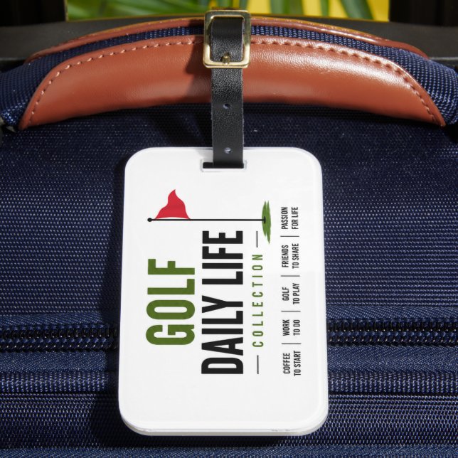 Étiquette À Bagage routine de golf au quotidien (Insitu Rectoal 2)