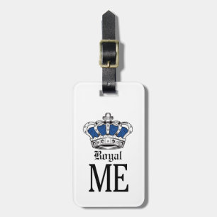 Étiquette À Bagage Royal Me - Bleu