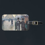 Étiquette À Bagage Rue de Paris, temps de pluie<br><div class="desc">Gustave Caillebotte était un impressionniste français. Rue de Paris,  temps de pluie ou rue de Paris par temps pluvieux,  1877/</div>