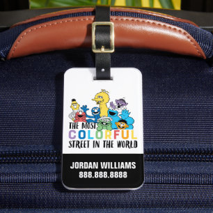 Étiquette À Bagage Rue Sésame Ajouter Votre Nom