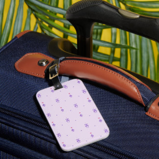 Étiquette À Bagage Runes de la Fée Lavande 