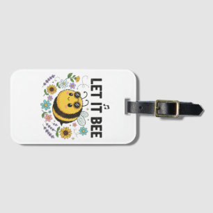 Étiquette À Bagage Sac à bagages pour femmes Let It Bee