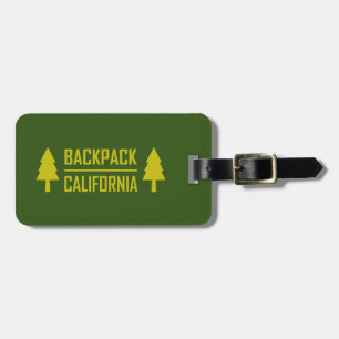 Étiquette À Bagage Sac à dos Californie