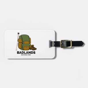 Étiquette À Bagage Sac à dos du parc national Badlands