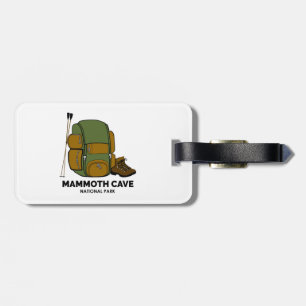Étiquette À Bagage Sac à dos du parc national Mammoth Cave