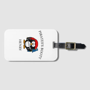 Étiquette À Bagage Sac d'anniversaire Pirate - Enfants Favoris d'anni