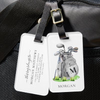 Sac de golf Monogramme
