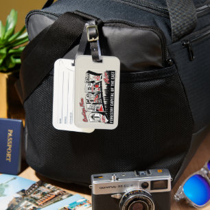 Étiquette À Bagage Salutation De Derry Maine