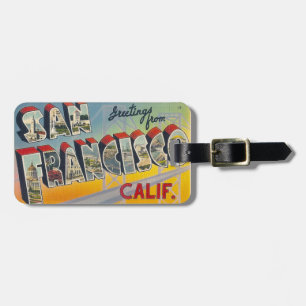 Étiquette À Bagage Salutations de San Francisco