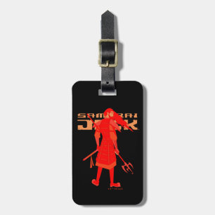 Étiquette À Bagage Samouraï Jack Red Warrior