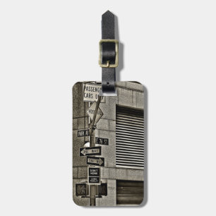 Étiquette À Bagage Scène de coin de la rue de NYC