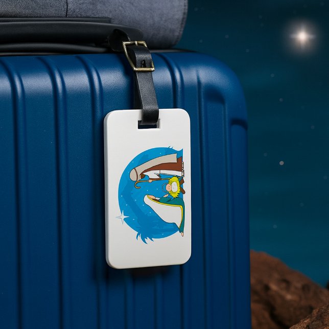 Étiquette À Bagage Scène de la Nativité avec Marie Joseph et Bébé Jés (Créateur téléchargé)