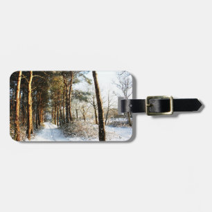 Étiquette À Bagage Scène Forêt cd ltcnm