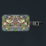 Étiquette À Bagage Schéma floral William Morris Strawberry Thief<br><div class="desc">Guillaume Morris Strawberry Thief Marque de bagages à motifs floraux</div>