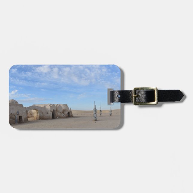 Étiquette À Bagage Sci Fi hors du monde (Devant horizontal)