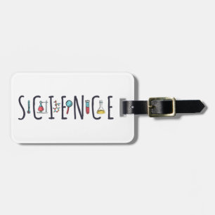 Étiquette À Bagage Science