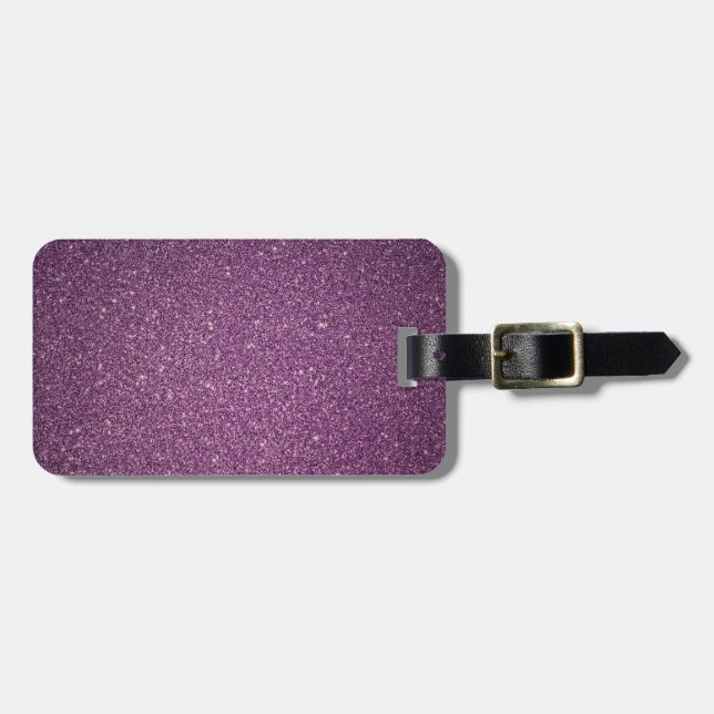 Étiquette À Bagage Scintille (Devant horizontal)