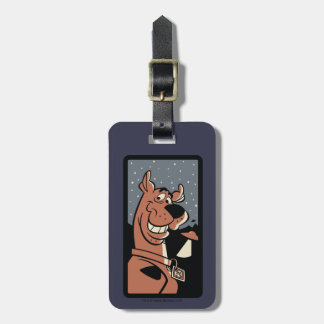 Étiquette À Bagage Scooby Doo avec OVNI