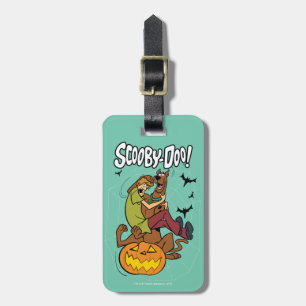 Étiquette À Bagage Scooby-Doo et Shaggy Halloween Fright